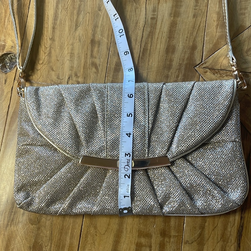 Call it Spring Gold Evening Bag Carry Shoulder - Picture 5 of 6